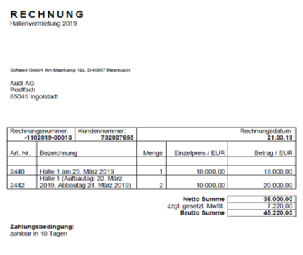 Rechnung